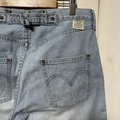 90s 日本製 Levi's シンチバック片ポケデニムパンツ ヴィンテージ