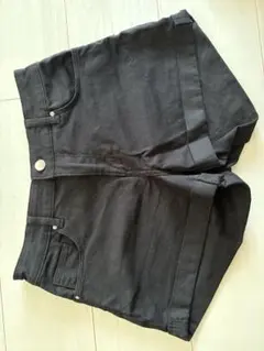 ショートパンツ　黒　H&M