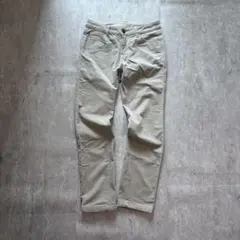 【最終価格】美シルエット コーデュロイ スキニーパンツ グレージュ W61