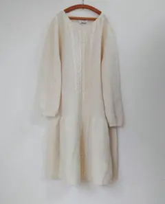 グリーンレーベルリラクシング ユナイテッドアローズ 長袖 ニットワンピース日本製