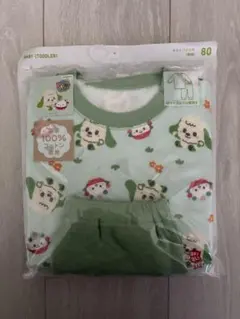 UNIQLO キルトパジャマ長袖 いないいないばぁ 80サイズ