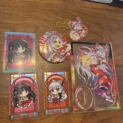 東方project 蓬莱山輝夜　藤原妹紅　かぐもこ　グッズ