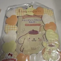 サンリオ ポムポムプリン トレーディングカード用ホルダー エンジョイアイドル