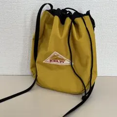 お*ん様 KELTY ケルティー キンチャク ショルダー イエロー