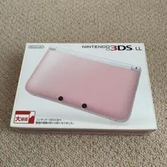 【ジャンク】ニンテンドー3DS LL ピンク×ホワイト