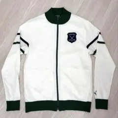 PUMA GOLF ジップアップジャケット ホワイト M