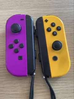 Nintendo Switch Joy-Con 紫と黄色※ジャンク品