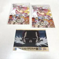 ワンピース場面写ブロマイド カタクリ&原作絵ポストカードビッグ・マム海賊団非売品