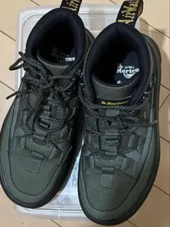 [EU37]Dr.Martens Boury / Khaki Green 箱ありのサムネイル