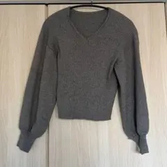 グレイル　ニット　長袖　グレー　ニット