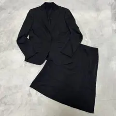 NEWYORKER ニューヨーカー スカート スーツ ジャケット 黒 Lサイズ