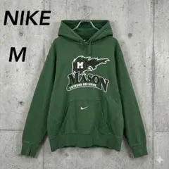 NIKE ナイキ パーカー メンズM グリーン カレッジ MASON スウェット
