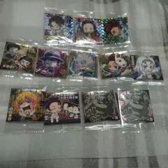 鬼滅の刃 ウエハース　デフォルメシール 12枚セット＋オマケ8枚