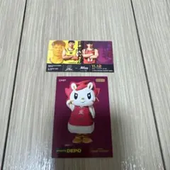 川崎ブレイブサンダース　ステッカー＆ロウルカード