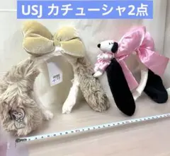 ベル　スヌーピー　カチューシャ　ユニバーサルスタジオジャパン　USJ ベージュ