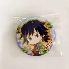 冨岡義勇【鬼滅の刃】とじコレ　クッキー　缶バッジ