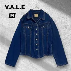 【V.A.L.E】デニムシャツジャケット/Gジャン風/きれいめ/大人可愛い