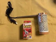 小動物用　保温電球 20W ペット用ヒーター　交換球付のサムネイル