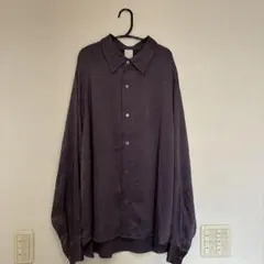 Casper John ダークパープル 長袖シャツ