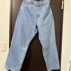HUF ライトブルーデニム 30 ワイドレッグ