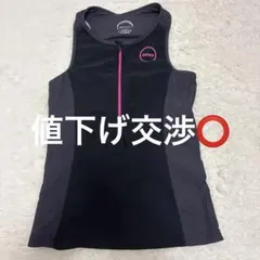 ZONE3 トレーニングウェア Sサイズ ブラック/レッド トライスーツ