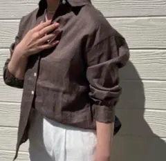 ジェナエスパスメルヴェイユ シャツ