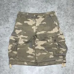 00s【old Uniqlo】buggy cargo jorts/Y2K S ◎