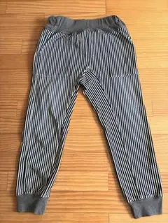 noadepartmentstoreボーダー柄ジョガーパンツSサイズ
