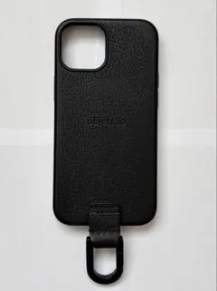 【美品】objcts.io iPhone13 miniケース ブラックのサムネイル