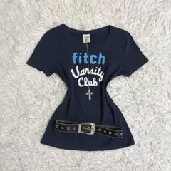 00s Y2K アバクロ　ワッペンロゴTシャツ　マクブリング　平成ギャル　海外のサムネイル