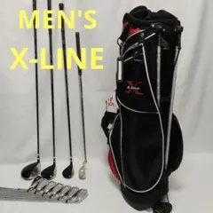 良品　X-LINE　メンズゴルフフルセット　即ラウンドOK　買い足し不要