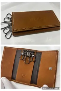 未使用品　GUESS キーケース　本革製
