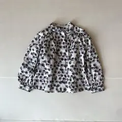 値下げ 美品 ZARA kids 花柄 ブラウス シャツ