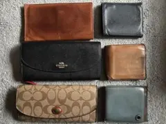coach コーチ wallet 財布 6点まとめ売りのサムネイル