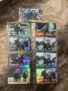 競馬トレーディングカードセット 9枚