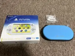 PS Vita Lime Green/White 本体 メモリカード32GB