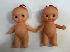 レトロ ポンポちゃん？ 人形 2個セット 現状品