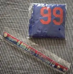 中日ドラゴンズ　井上監督エコバッグと辻本倫太郎選手リストバンド　2025