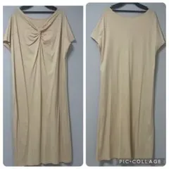 デプレ　後ろ姿がかわいい着やすいワンピース