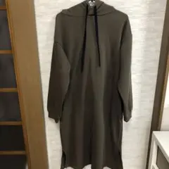 キューティーブロンド パーカーワンピース Ｍサイズ 裏起毛 ポケット付き