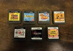 ニンテンドーDSソフト7本セット まとめ売り