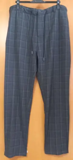 ZARAグレー チェック柄 スラックス