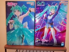 BANPRESTO EVOLVE　初音ミクフィギュア2種セット