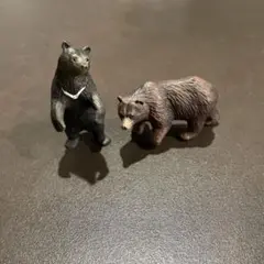 ミニチュアプラネット　ヒグマ、ツキノワグマ