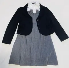 べべ　女の子卒園服３点セット120卒服入学服入学式フォーマルジャケットワンピ