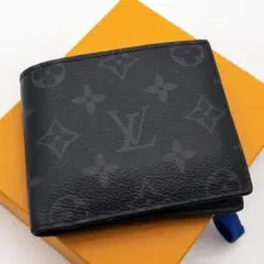 【極美品】ルイヴィトン　ポルトフォイユマルコNM モノグラムエクリプス　折り財布