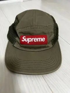 Supreme オリーブキャップ