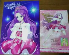 最終値下げ アイカツ 神崎美月 A4ポスター 作中ポスター 2枚セット