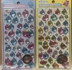 正規品 ボンボンドロップシール しずくちゃん うるおいちゃん みるみるちゃん