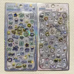 正規品　カミオジャパン　ジュエルプチドロップ　2シートセット